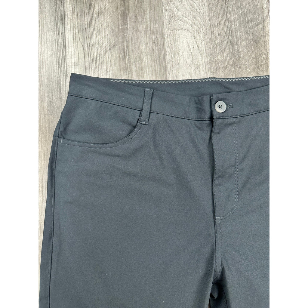 Vuori Meta Five Pocket Performance Pants in Black — Size 36