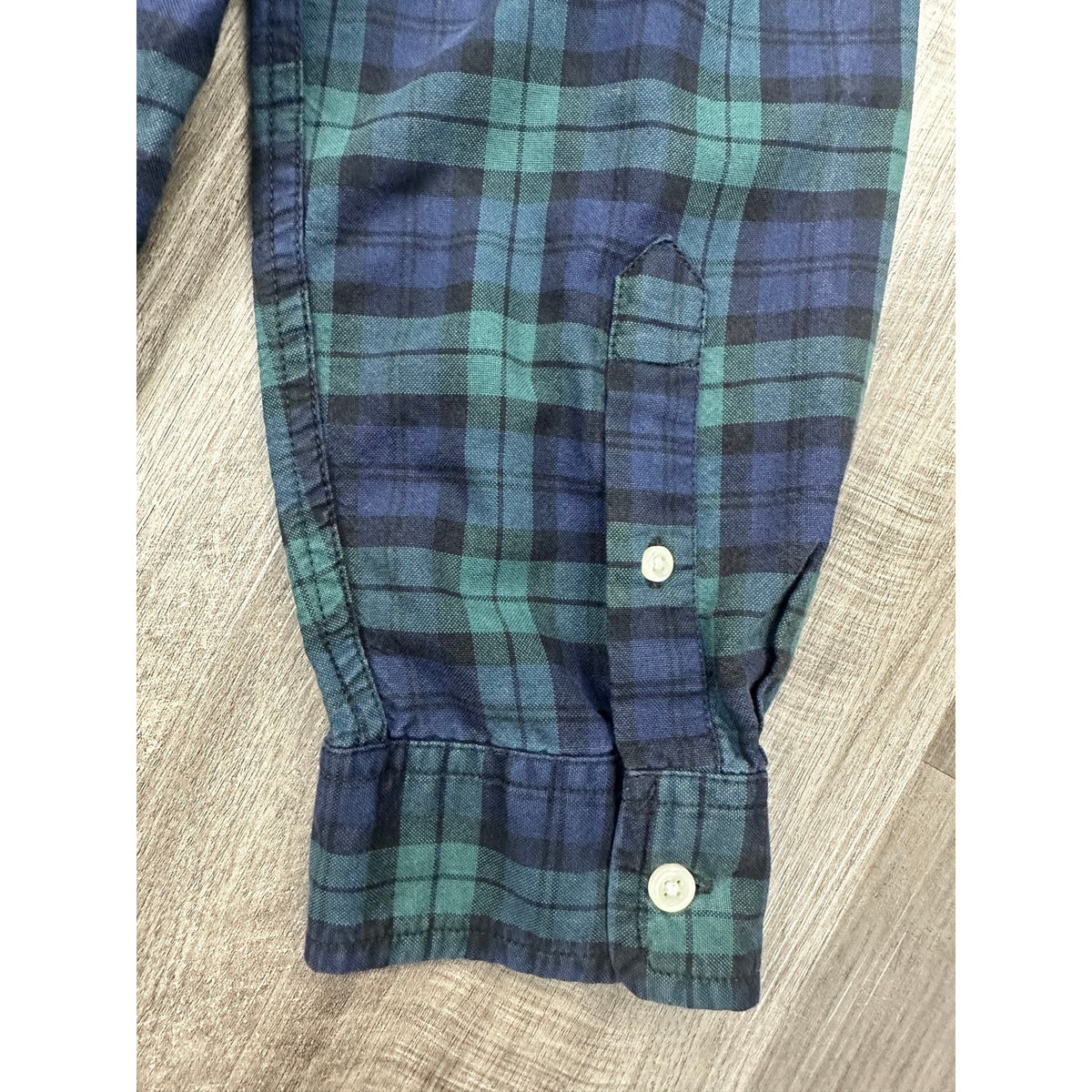 Ralph Lauren Denim & Supply Y2K Plaid Regular Fit Long Sleeve Button Down Shirt — Size XL // Preowned