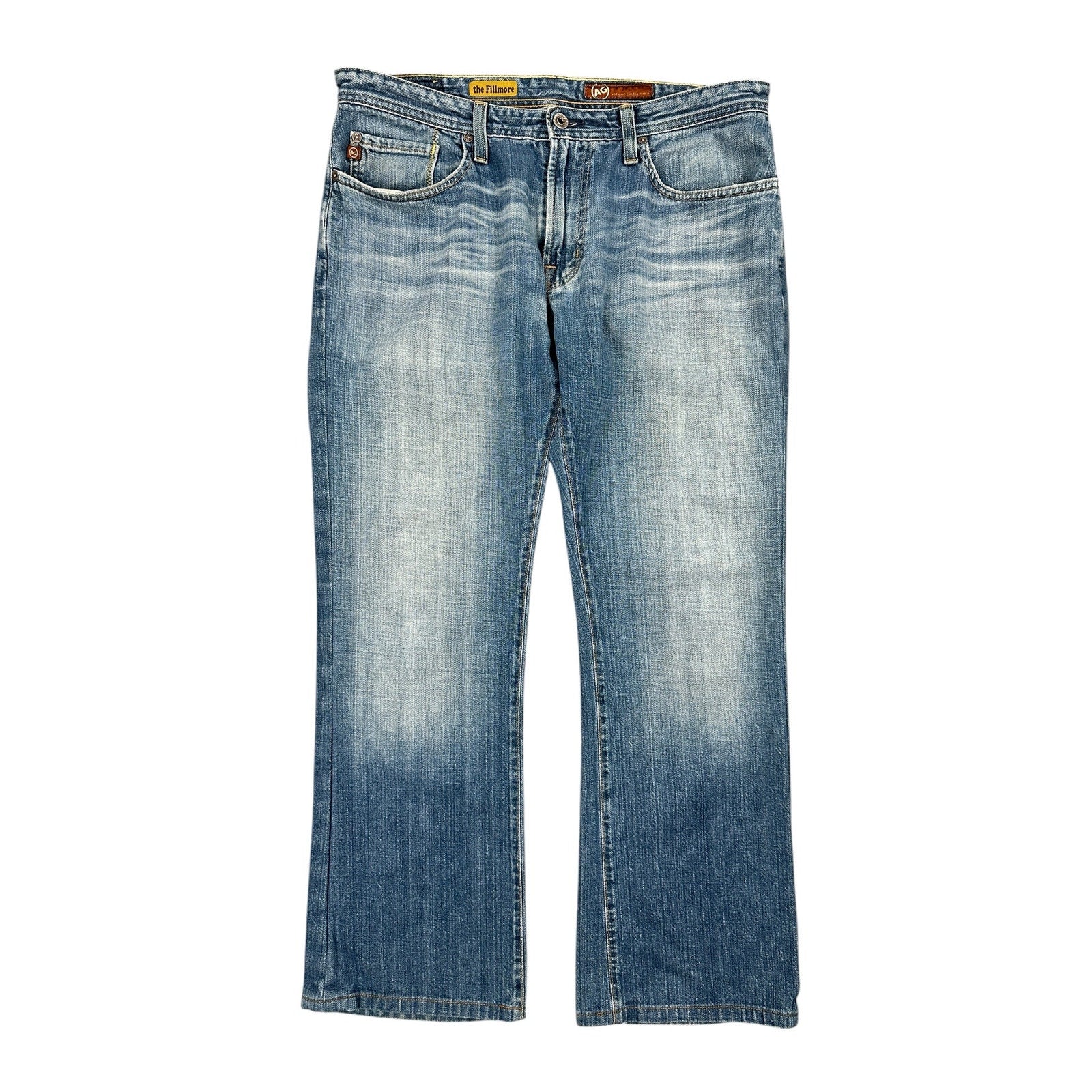AG The Fillmore Made in USA Boot Cut Jeans Blue — Size 34