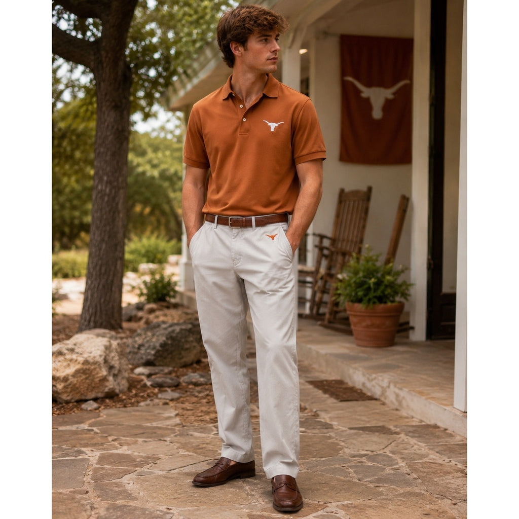 Polo Ralph Lauren Texas Longhorns Prospect Khaki Pants in Khaki — Size 38 // Preowned