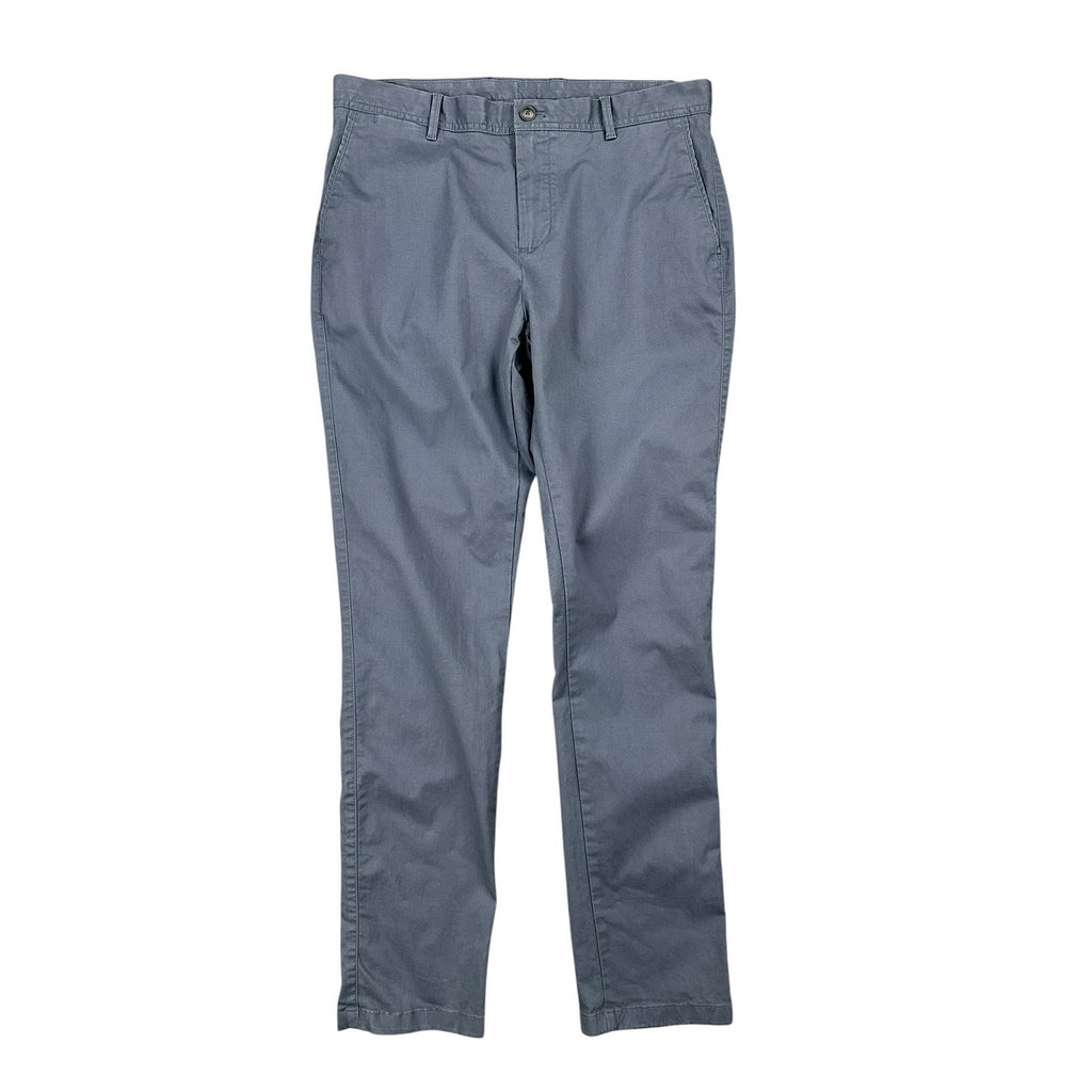 Reiss Stretch Chino Pants in Slate Gray — Size 34 Regular // Preowned