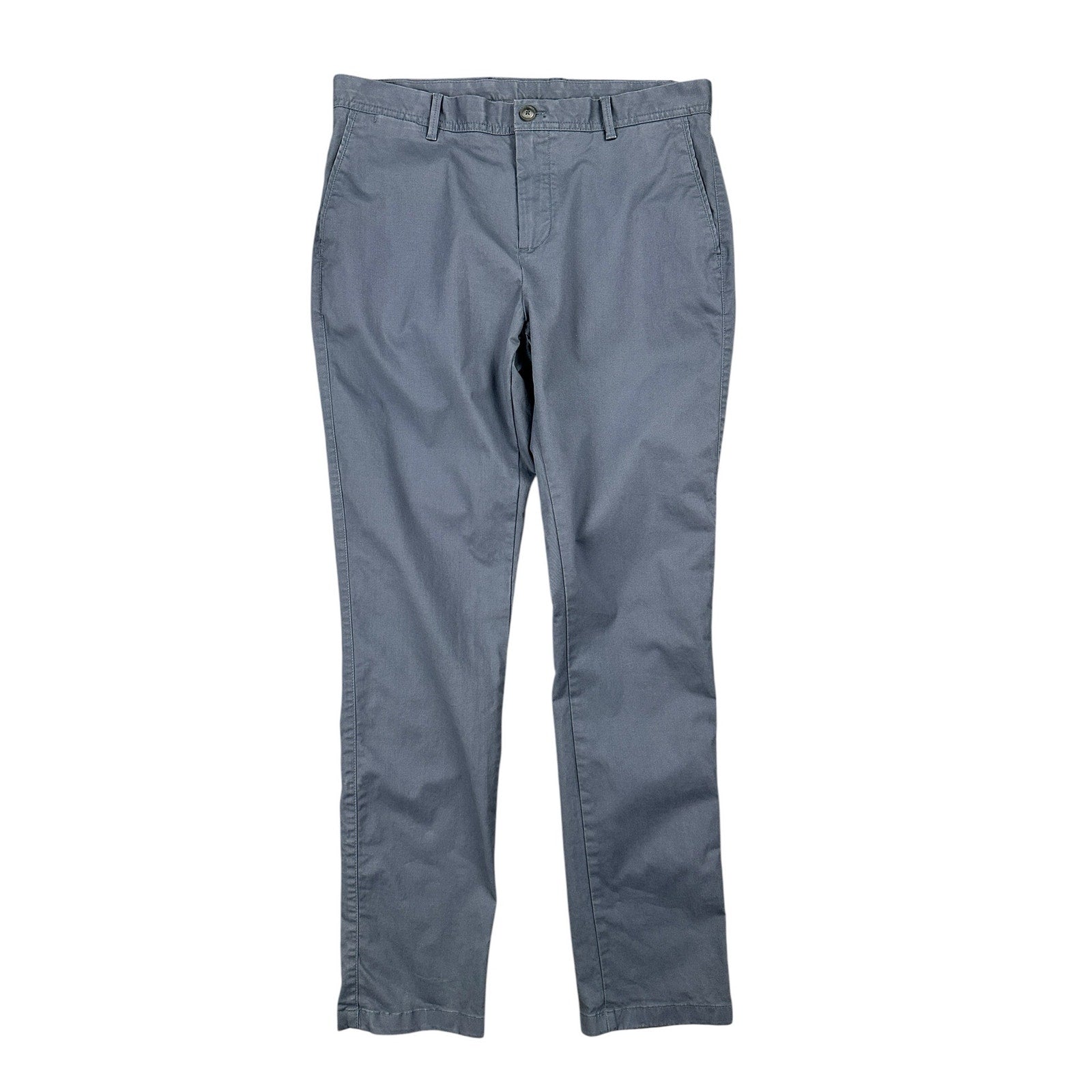 Reiss Stretch Chino Pants in Slate Gray — Size 34 Regular // Preowned