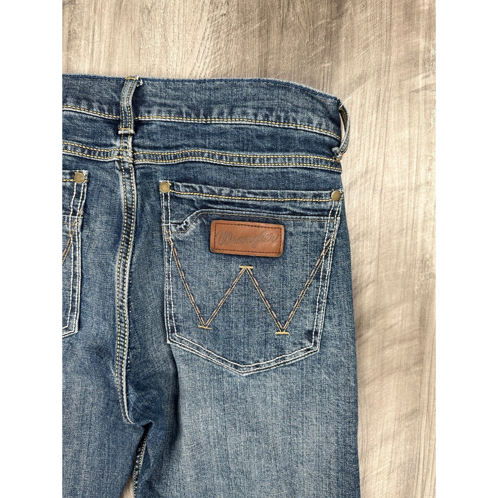 Wrangler RETRO Slim Bootcut Jeans in Blue — Size 32x32 // Preowned