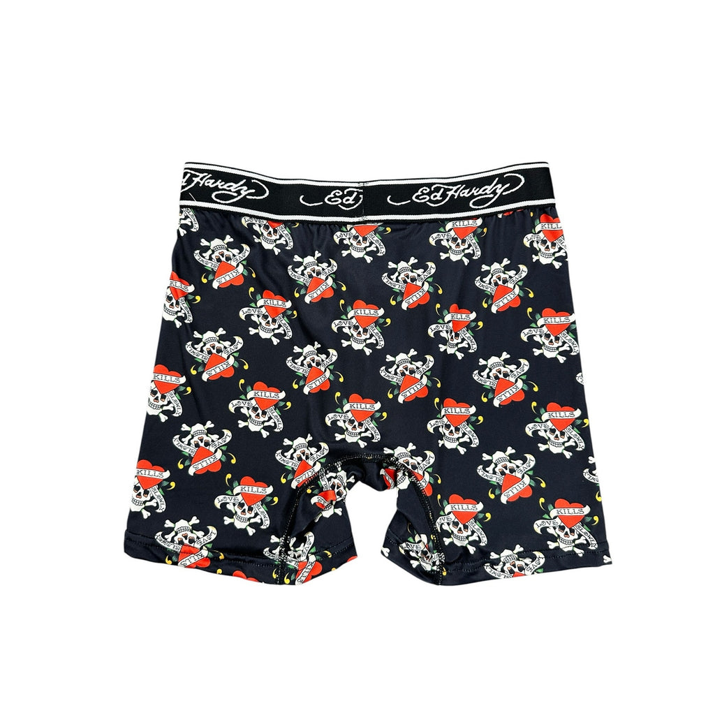 Ed Hardy Performance Boxer Briefs 4-Pack — Size Small