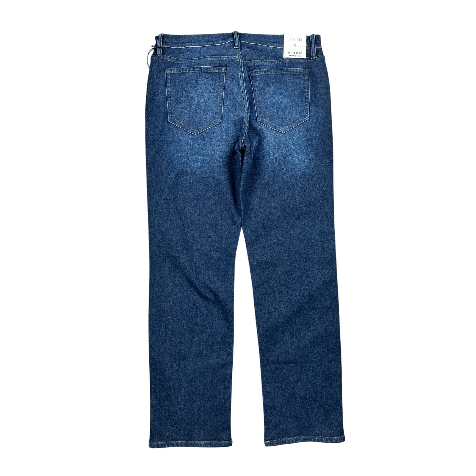Joe's Jeans The Classic Straight 32" Inseam Milton Jeans in Milton Dark Wash Blue — Size 34