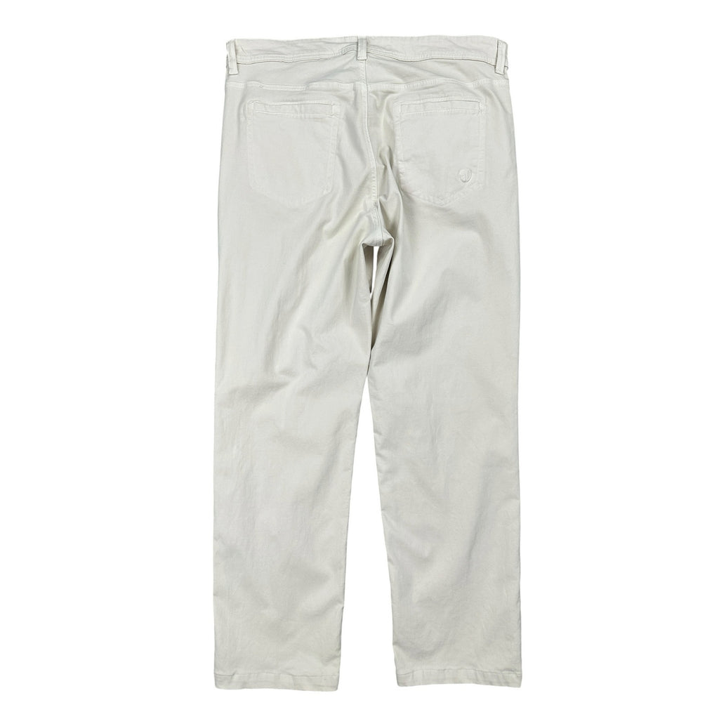 Straight Down Clemson Performance Golf Chino Pants in Light Cream — Size 36 // Preowned