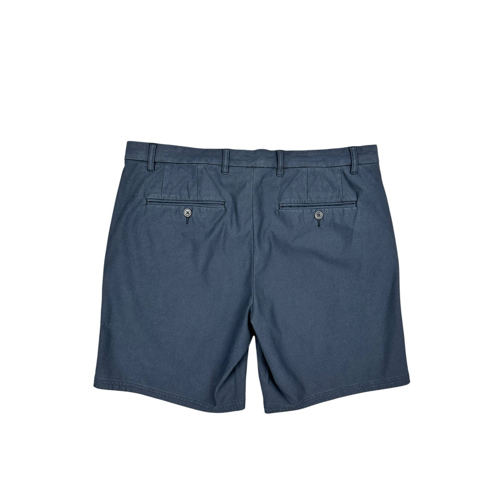 Robert Barakett Ernie Knit Chino Motion Shorts in Navy — Size 38