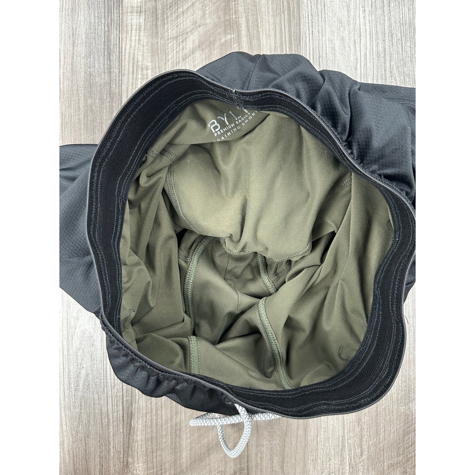 BYLT Lined Training Shorts in Black — Size Large // Preowned