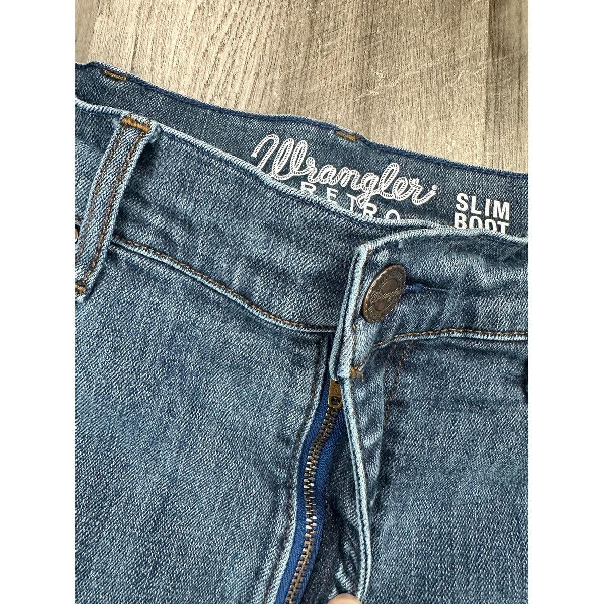 Wrangler RETRO Slim Bootcut Jeans — Size 34x34 // Preowned