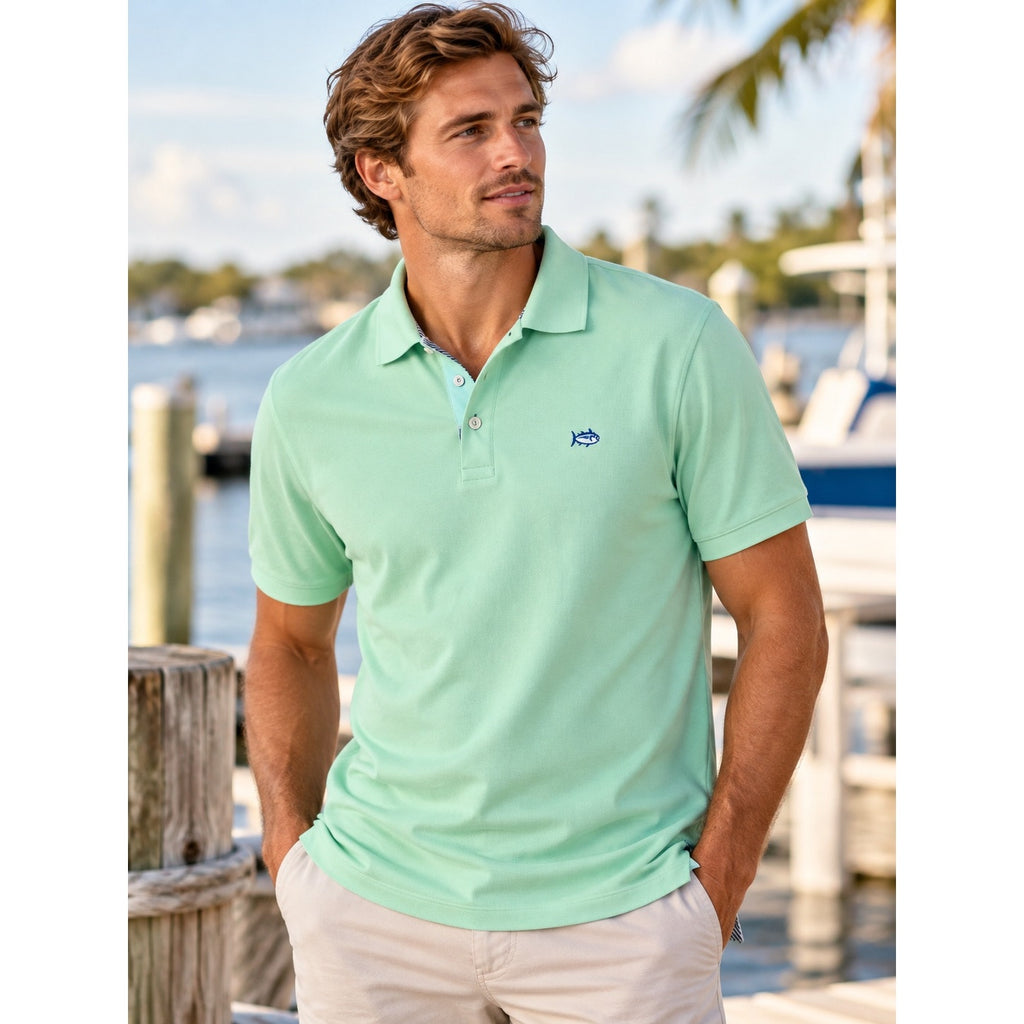 Southern Tide The Skipjack Polo — Size Small