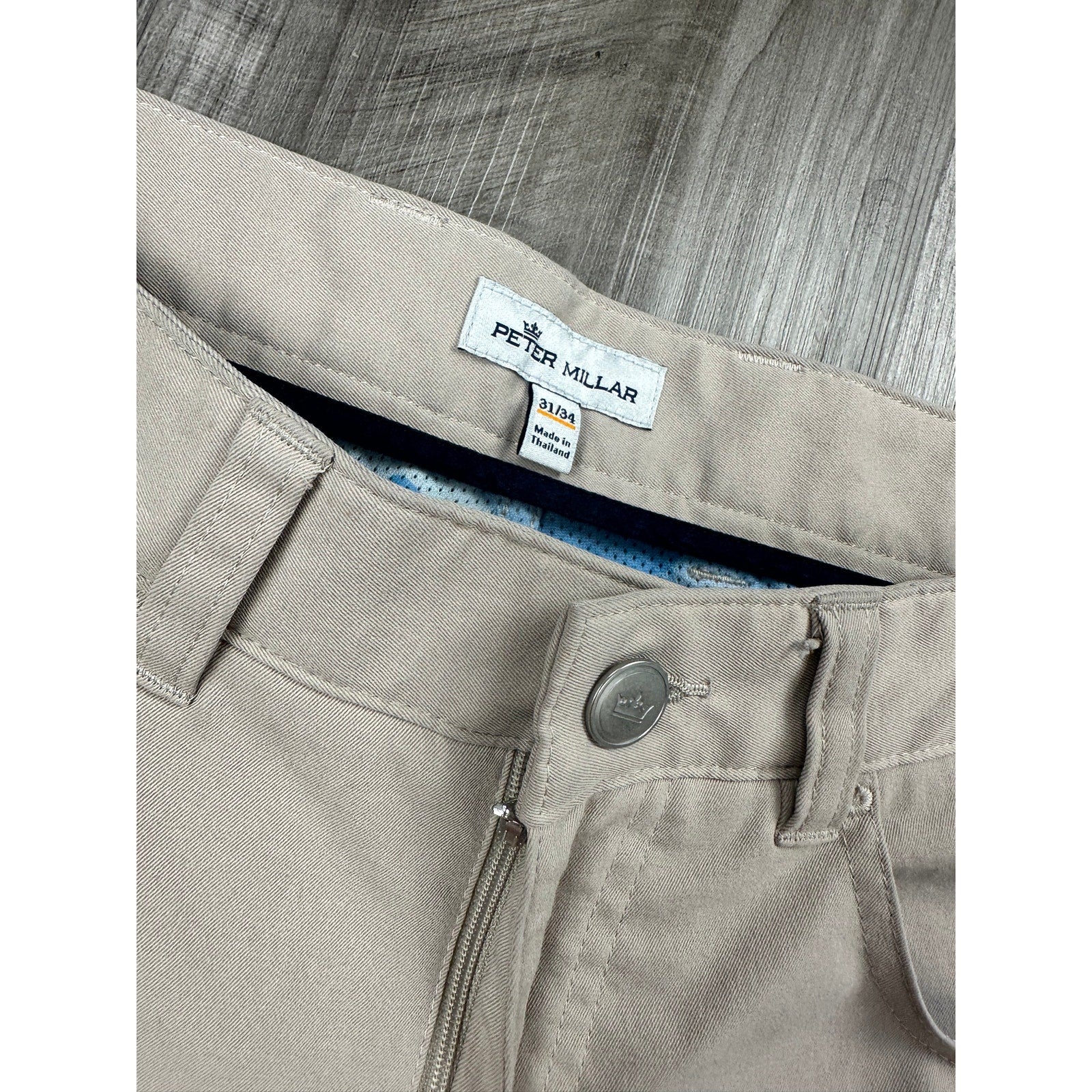 Peter Millar eb66 Performance 5 Pocket Pants Khaki — 31x34
