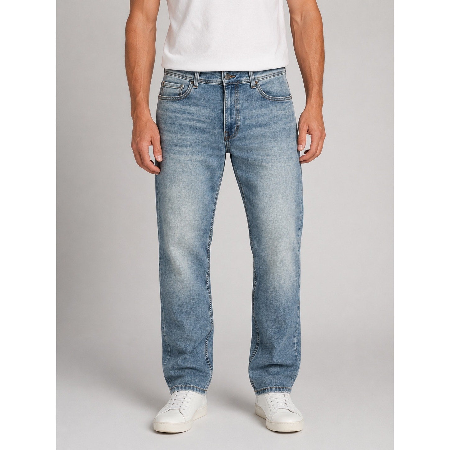 The Perfect Jean Athletic Fit Sky Light Wash Stretch Jeans — 42x28