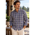 Peter Millar Crown Collection Plaid Long Sleeve Button Down Shirt — Size Large // Preowned