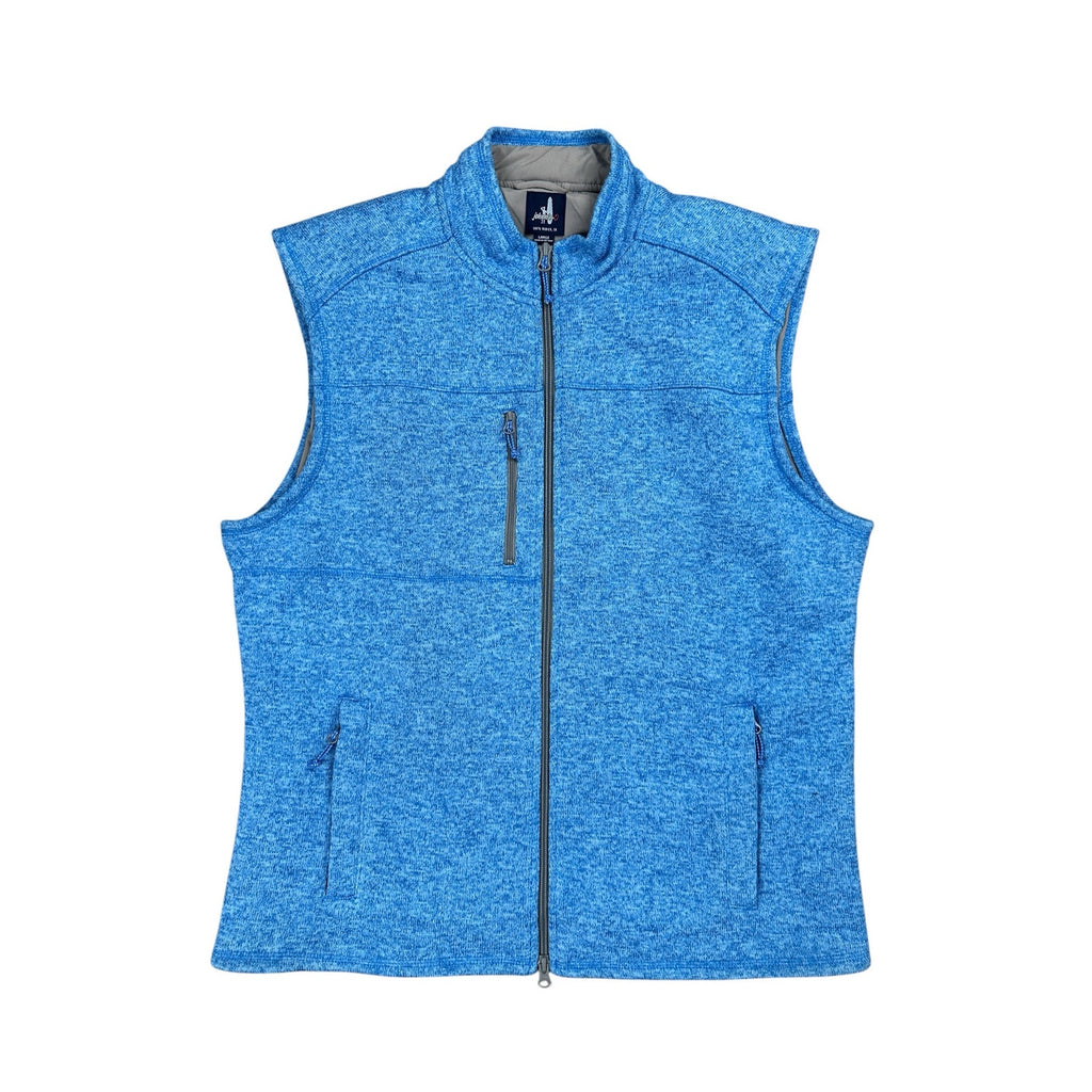 Johnnie-O Wes Full Zip Vest — Size Large // Preowned