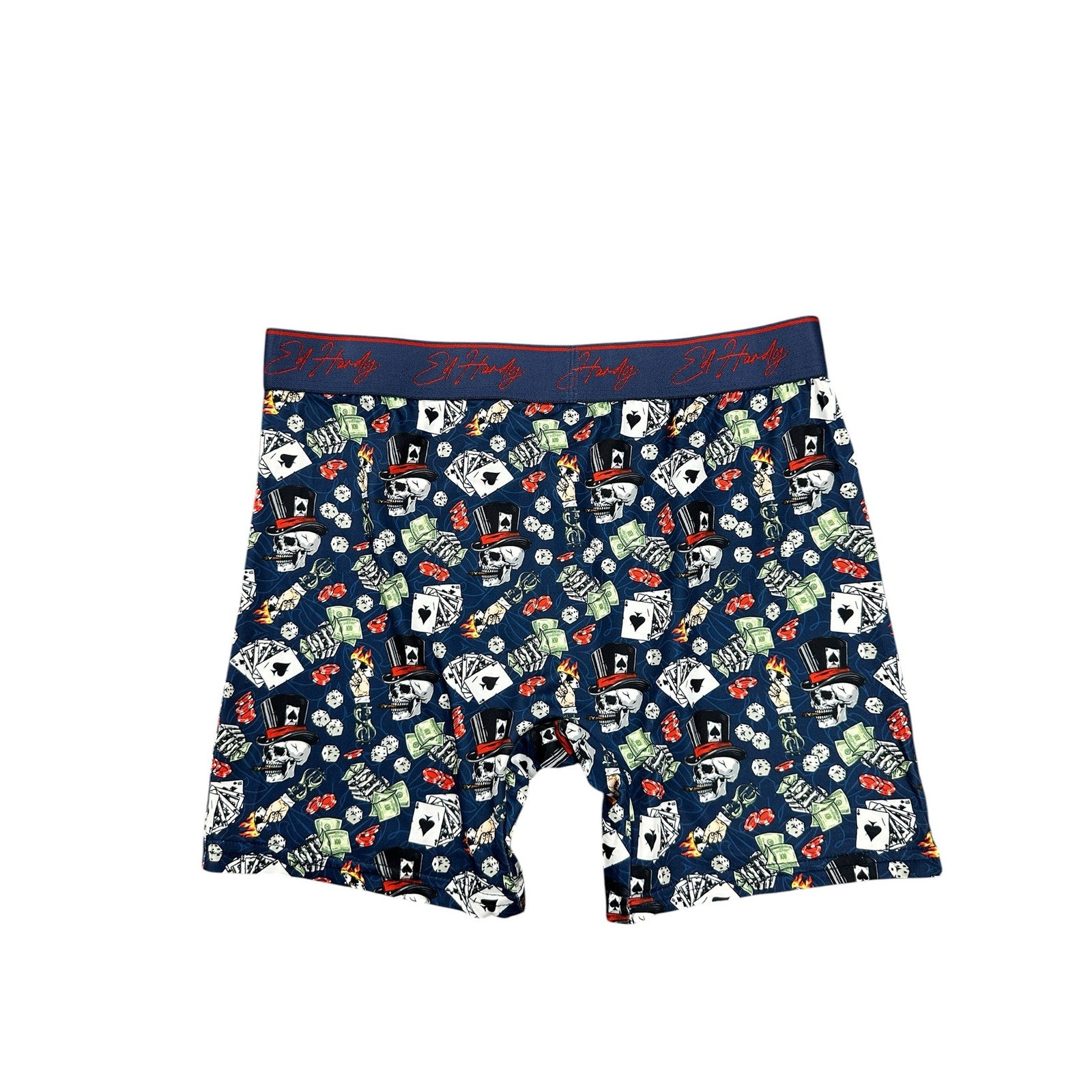 Ed Hardy Performance Boxer Briefs 4-Pack — Size Medium