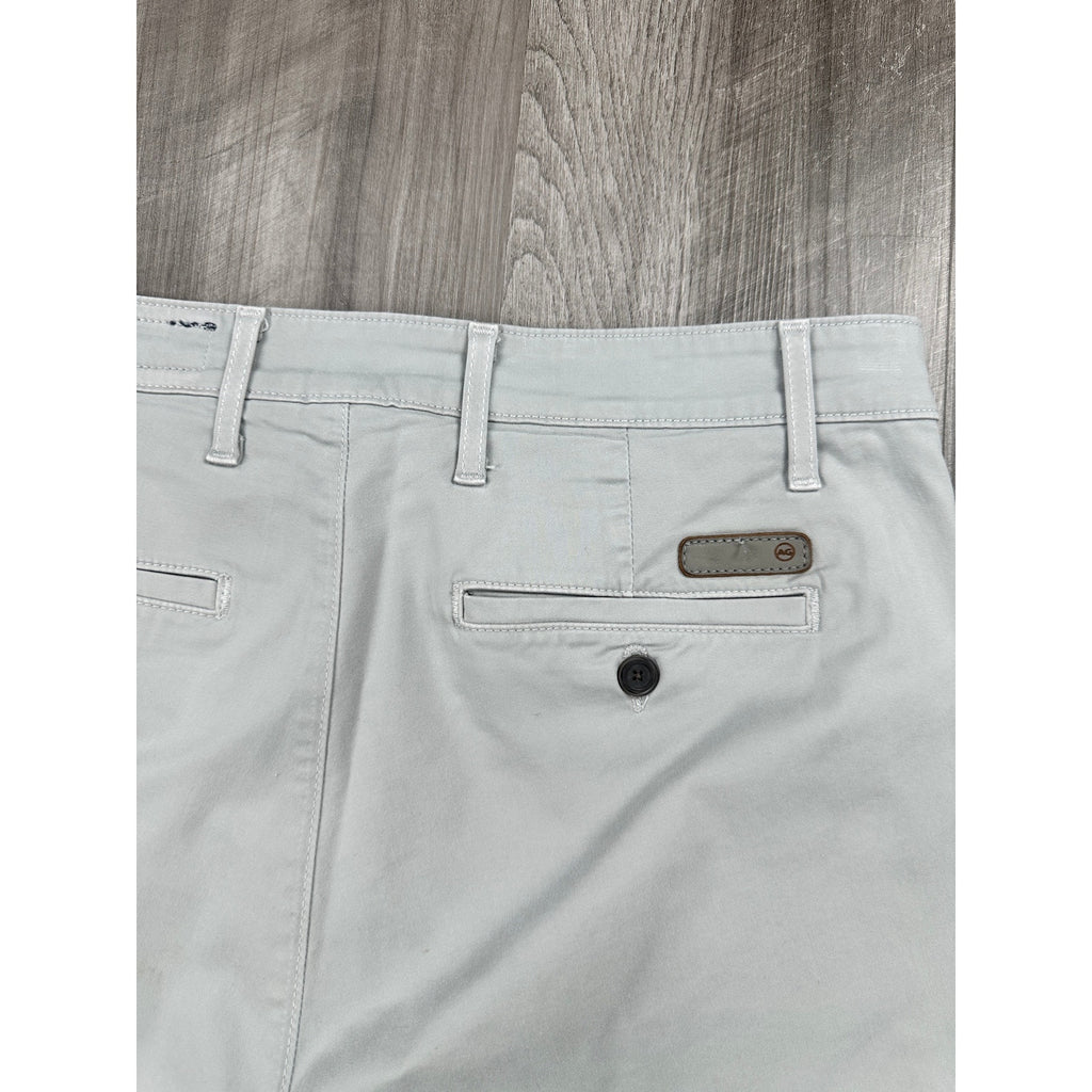 AG Adriano Goldschmied The Wanderer Slim Trouser Chino Shorts in Gray — Size 32R // Preowned