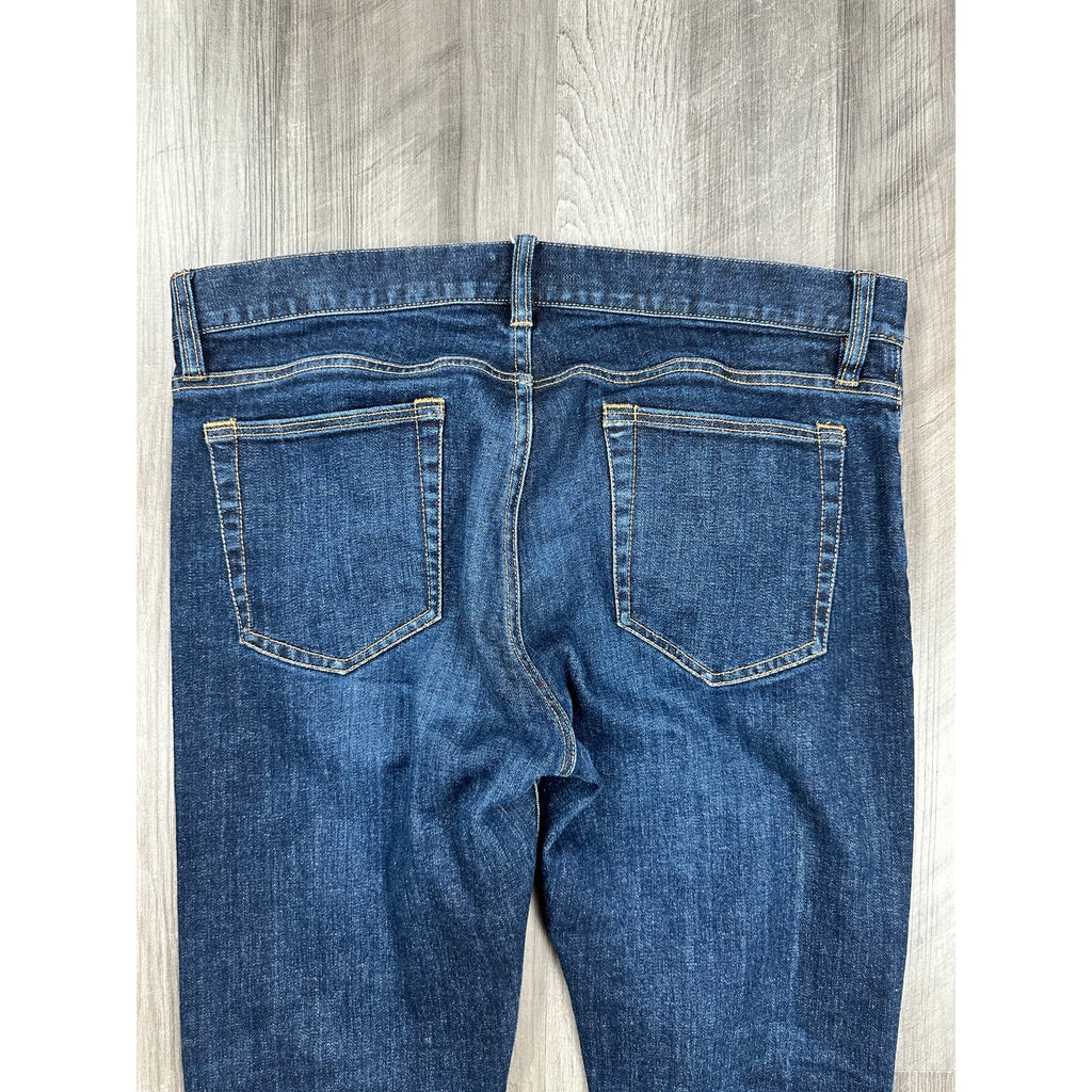 Club Monaco Super Slim Stretch Jean in Blue — Size 34x32 // Preowned