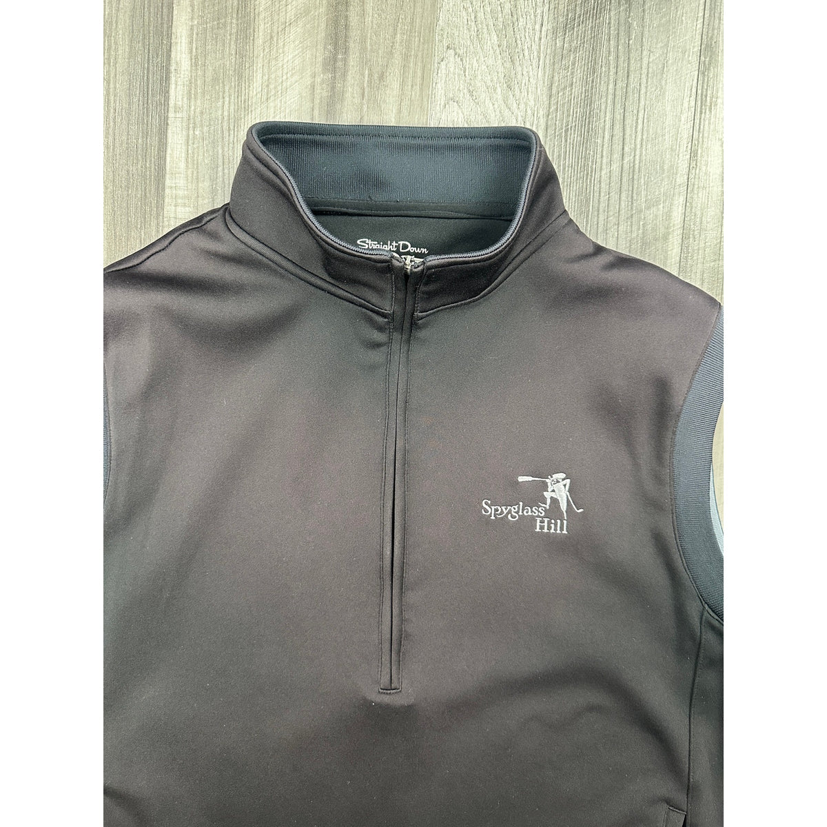 Straight Down Spyglass Hill Performance Golf Vest — Size Large // Preowned
