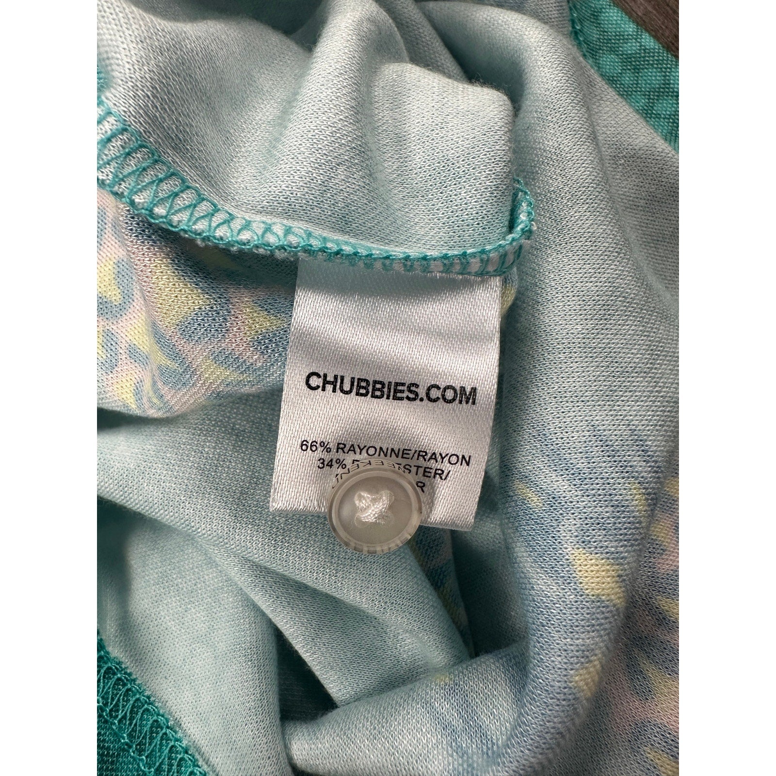 Chubbies The Green Giant Pineapple Pique Polo — Size Small