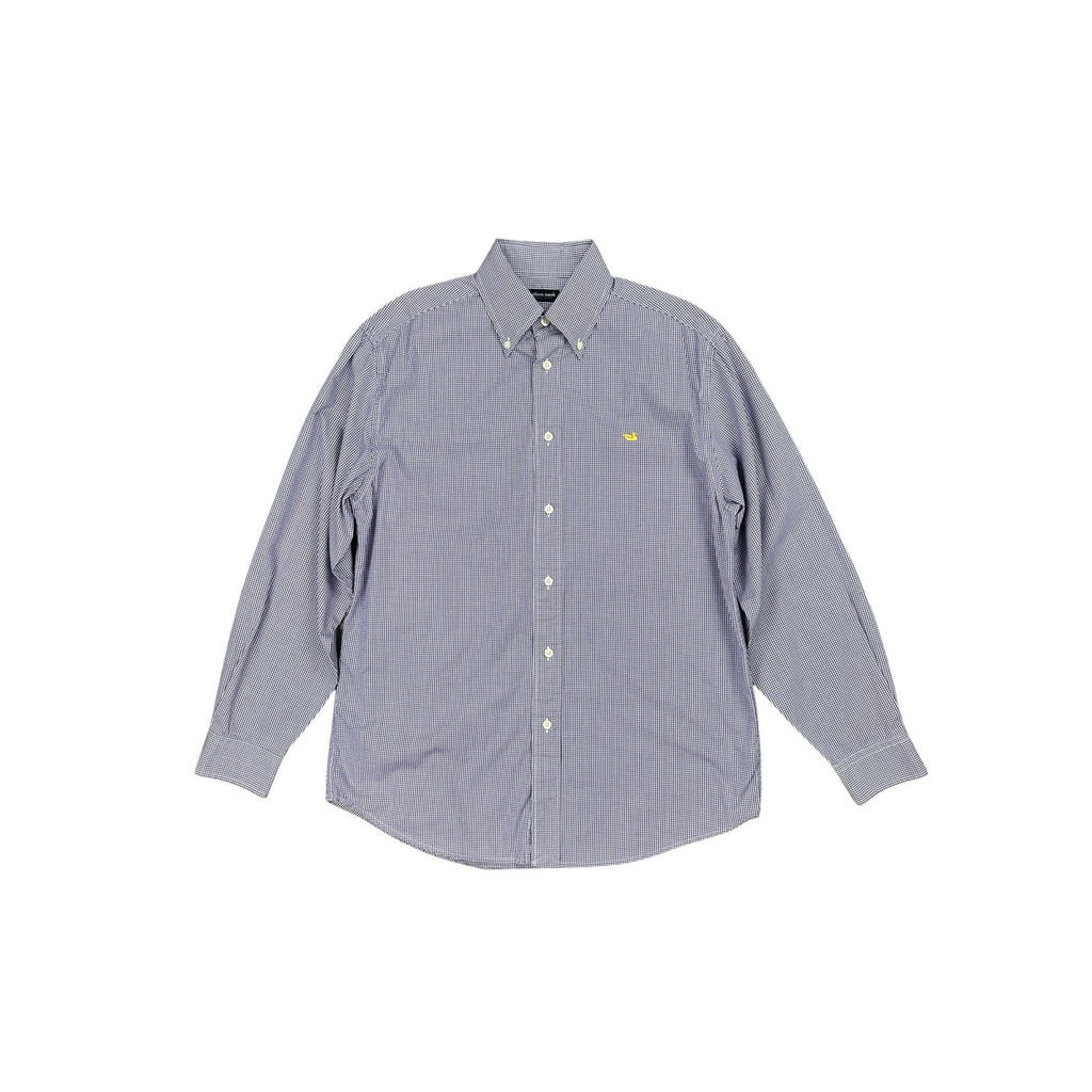 Southern Marsh Tattersall Check Long Sleeve Button Down Shirt — Size Medium // Preowned