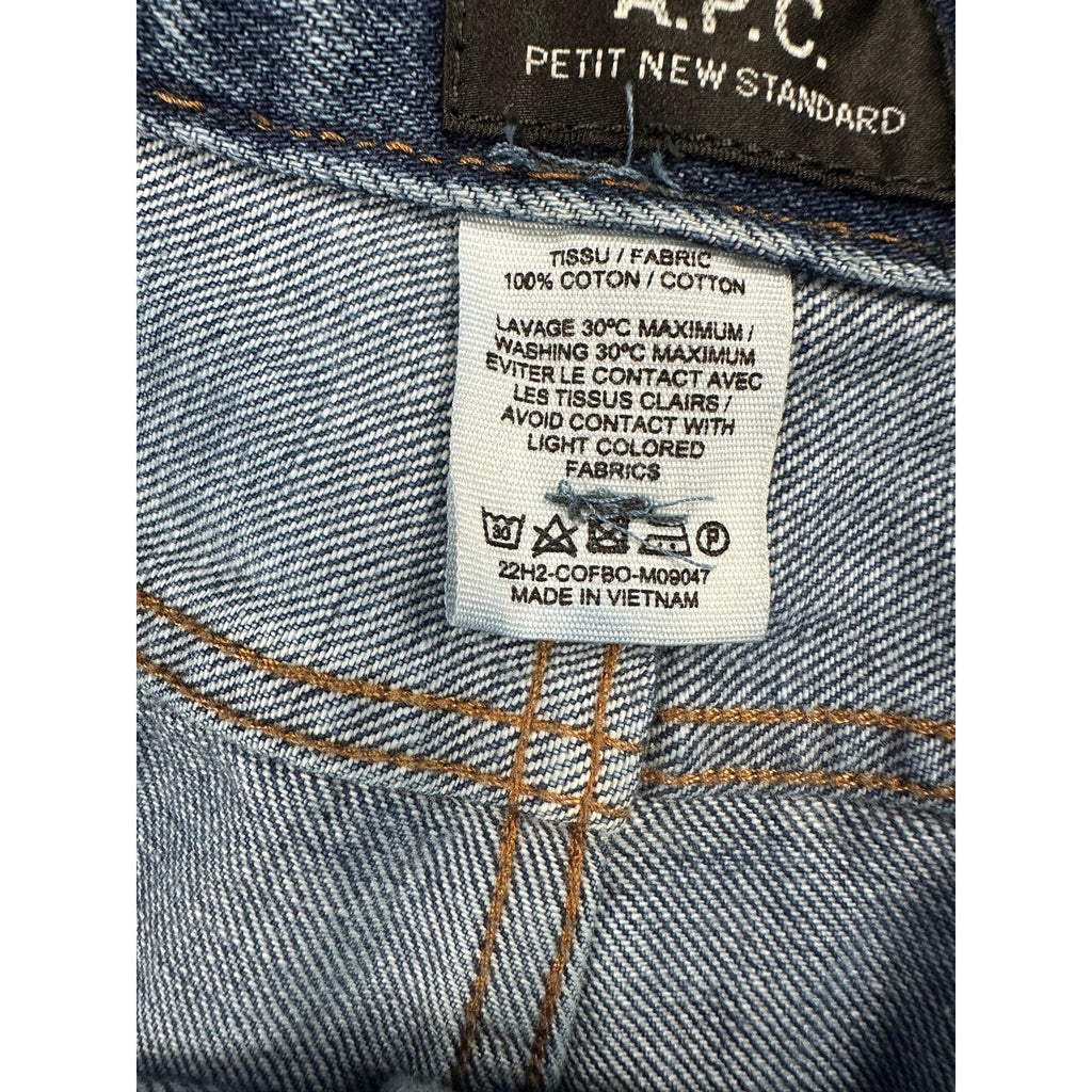 A.P.C. Petit New Standard Modern Slim Straight Jeans — Size 32 // Preowned