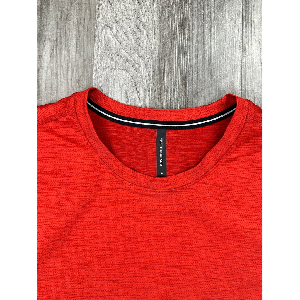 Ten Thousand Versatile Long Sleeve Mesh Performance Tee — Size Large // Preowned