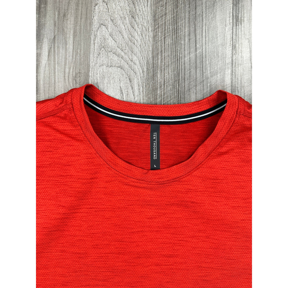 Ten Thousand Versatile Long Sleeve Mesh Performance Tee — Size Large // Preowned