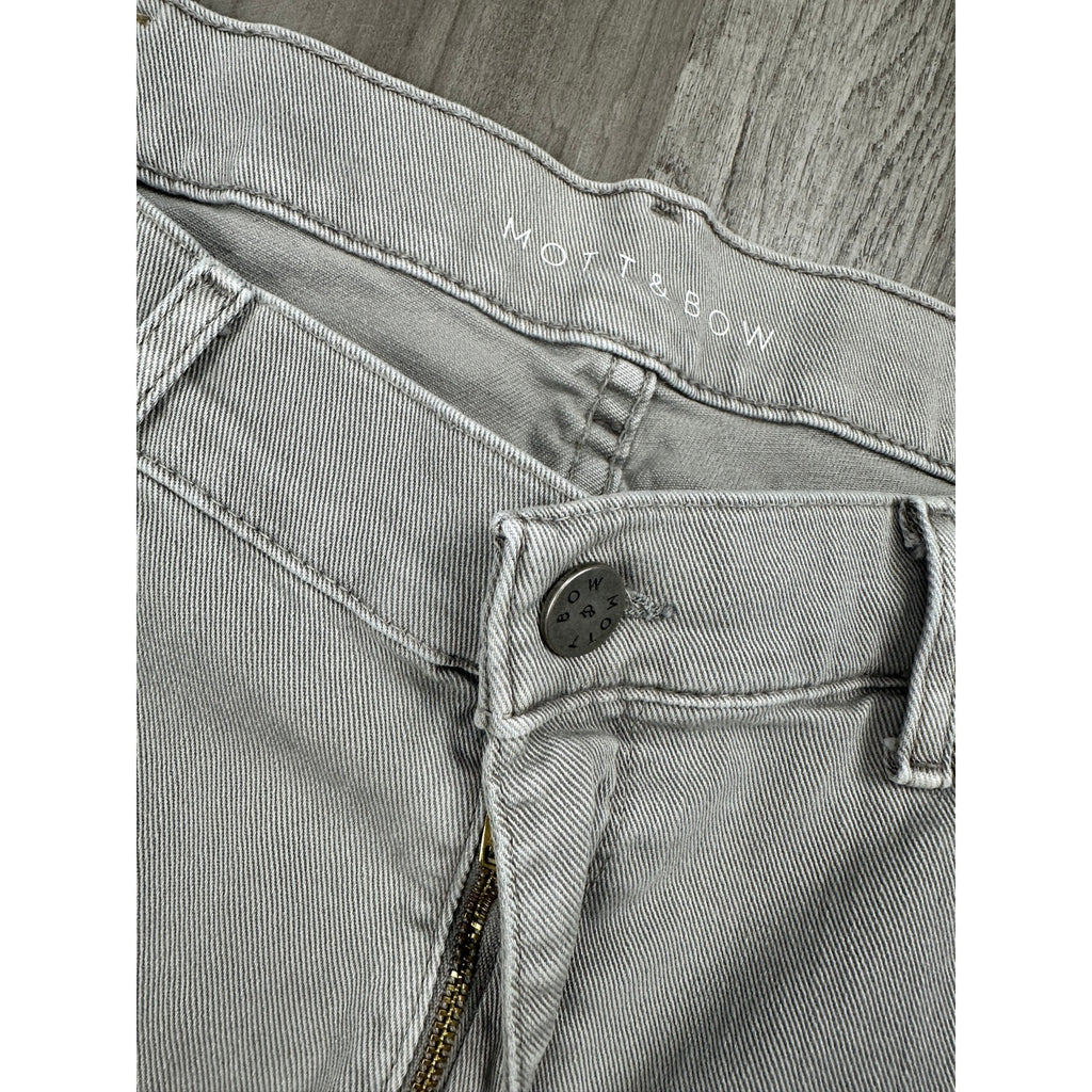 Mott & Bow Slim Mercer Jeans in Gray — Size 34x30 // Preowned
