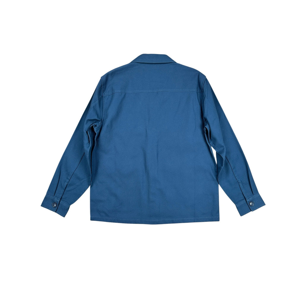 Scotch & Soda Texture Shirt Jacket in Insignia Blue — Size Medium