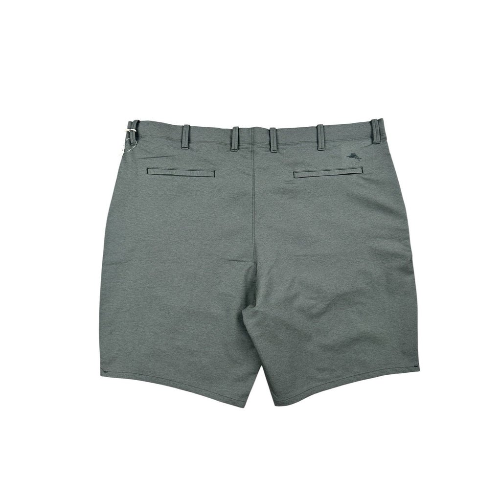 Tommy Bahama On Par Performance Hybrid 10" Shorts (Big & Tall) in Coal — Size 44 Regular