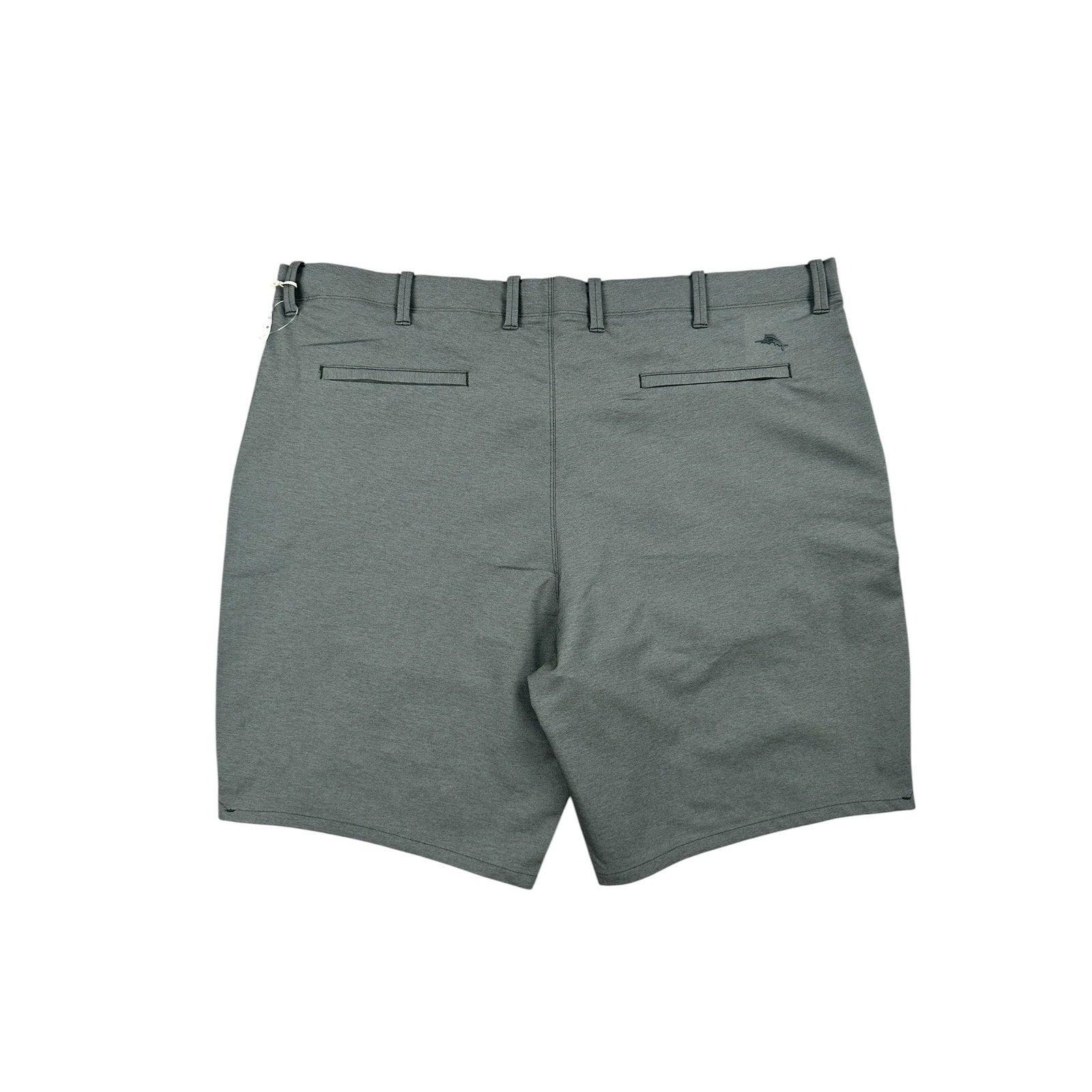 Tommy Bahama On Par Performance Hybrid 10" Shorts (Big & Tall) in Coal — Size 44 Regular