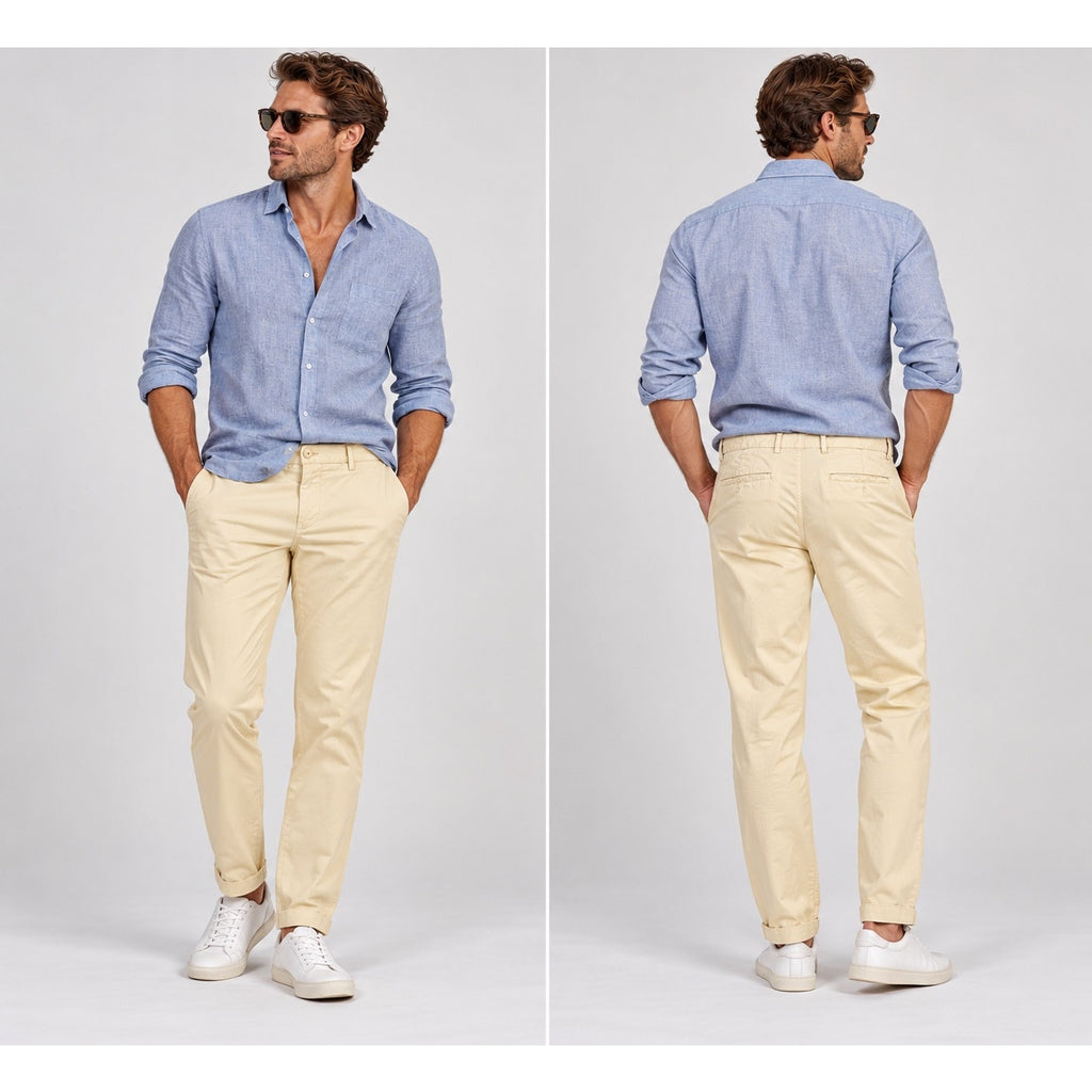 Theory Zaine SW Patton Slim Straight Chino Pants — Size 34 // Preowned