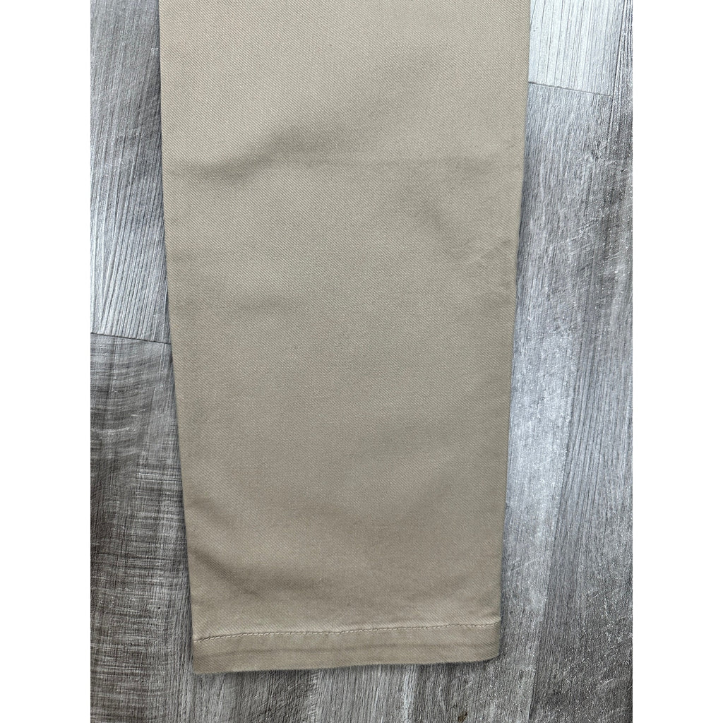 Perk Feel Good Slim Fit Stretch Chinos in Dark Khaki — Size 33x30 // Preowned