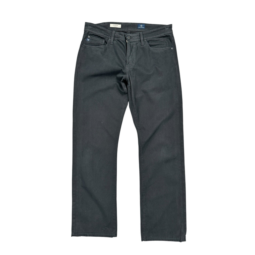 AG Adriano Goldschmied The Protégé Straight Leg Sueded Sateen Stretch Chino Jeans — Size 30x34 // Preowned
