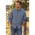 Onward Reserve Classic Fit Non-Iron Plaid Long Sleeve Button Down — Size Large // Preowned