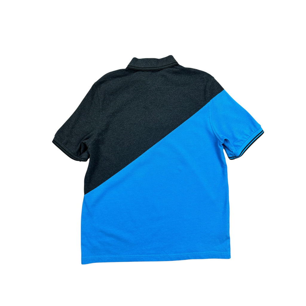 Fred Perry The Fred Perry Shirt Pique Polo Made in Portugal in Charcoal Blue — Size 44 (XL) // Preowned
