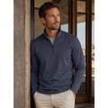 Tommy John Go Anywhere Quarter Zip Pullover in Navy — Size XL