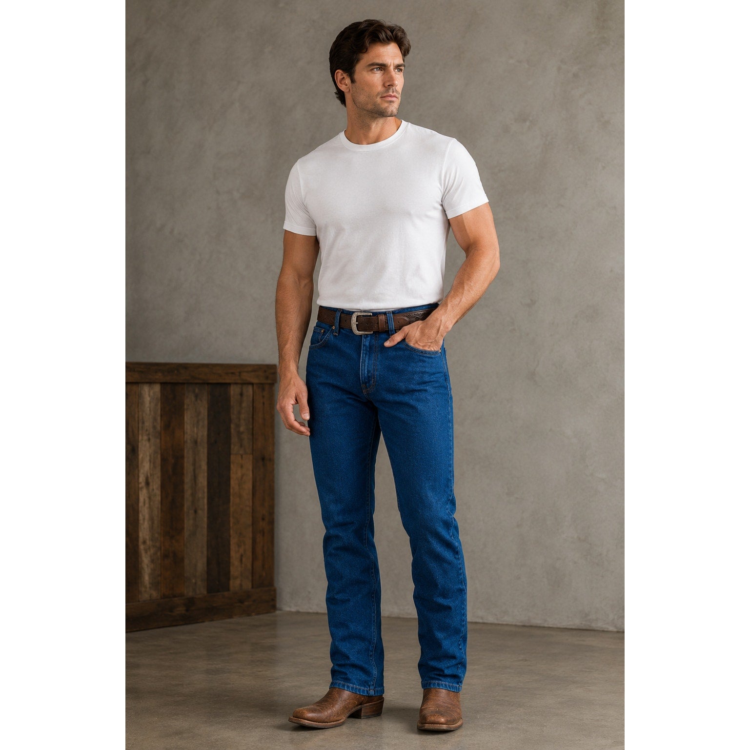 Wrangler Cowboy Cut Slim Fit Jeans - 30x38