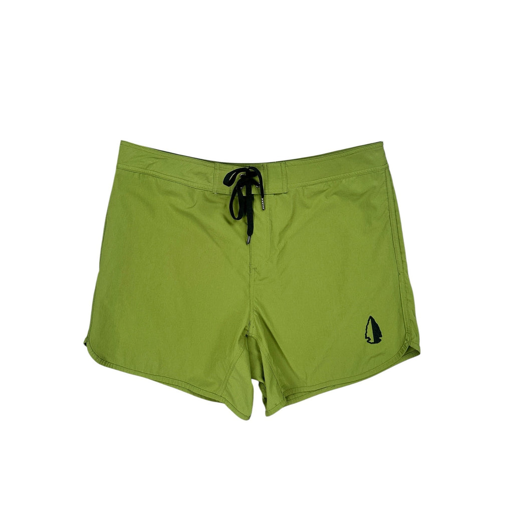 TACHUNTFISH UDT 5" Performance Shorts in Olive Fresco — Size XL // Preowned