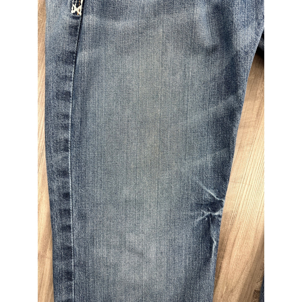 Ariat M4 Low Rise Coltrane Boot Cut Jean in Durango Blue — Size 36x32 // Preowned