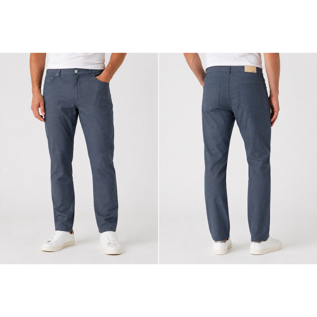 Johnnie-O Atlas Stretch Five Pocket Lightweight Pants in Dark Navy — Size 35x32 // Preowned