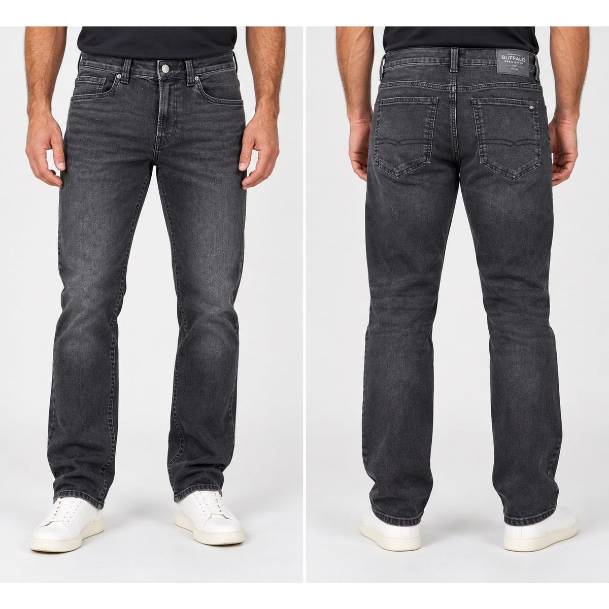 Buffalo David Bitton Driven Relaxed Straight Jeans — Size 32x32