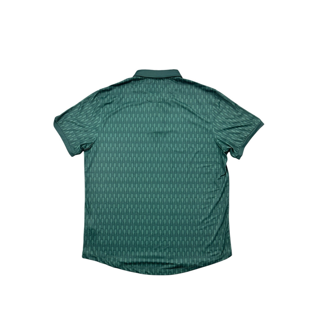 Mantra Catalyst Point Collar Golf Polo in Green — Size XL // Preowned