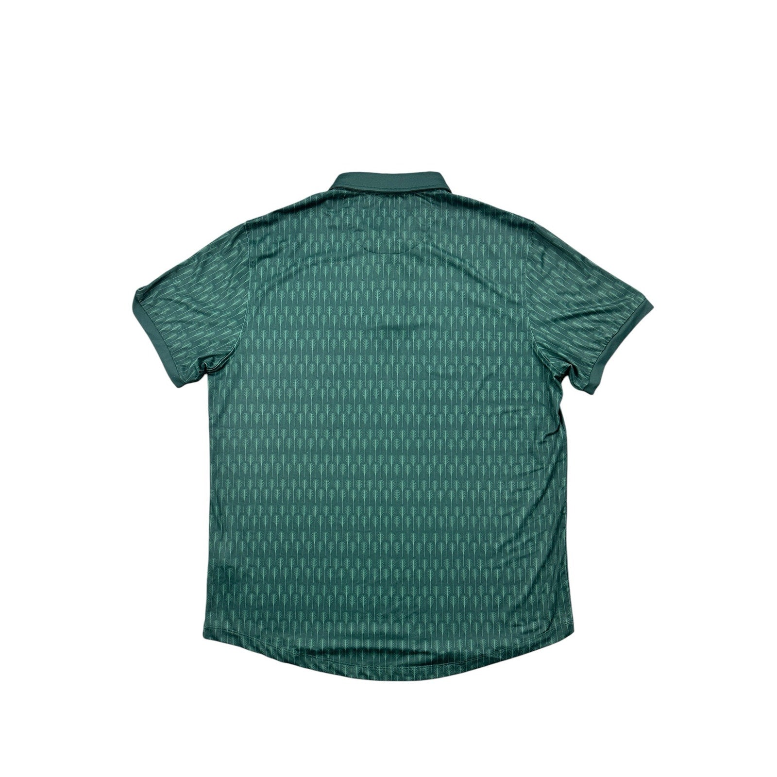 Mantra Catalyst Point Collar Golf Polo in Green — Size XL // Preowned
