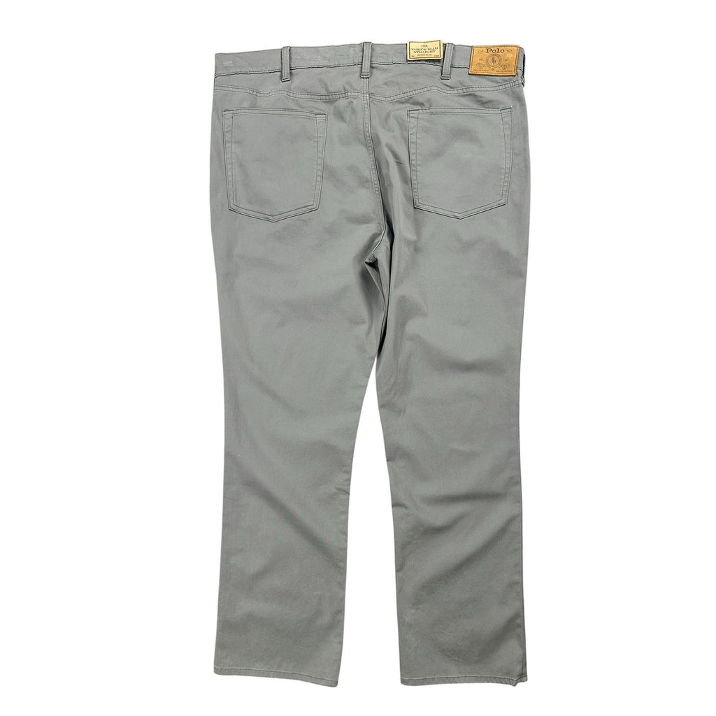 Polo Ralph Lauren The Varick Slim Straight Stretch Pants in Grey — Size 40x30