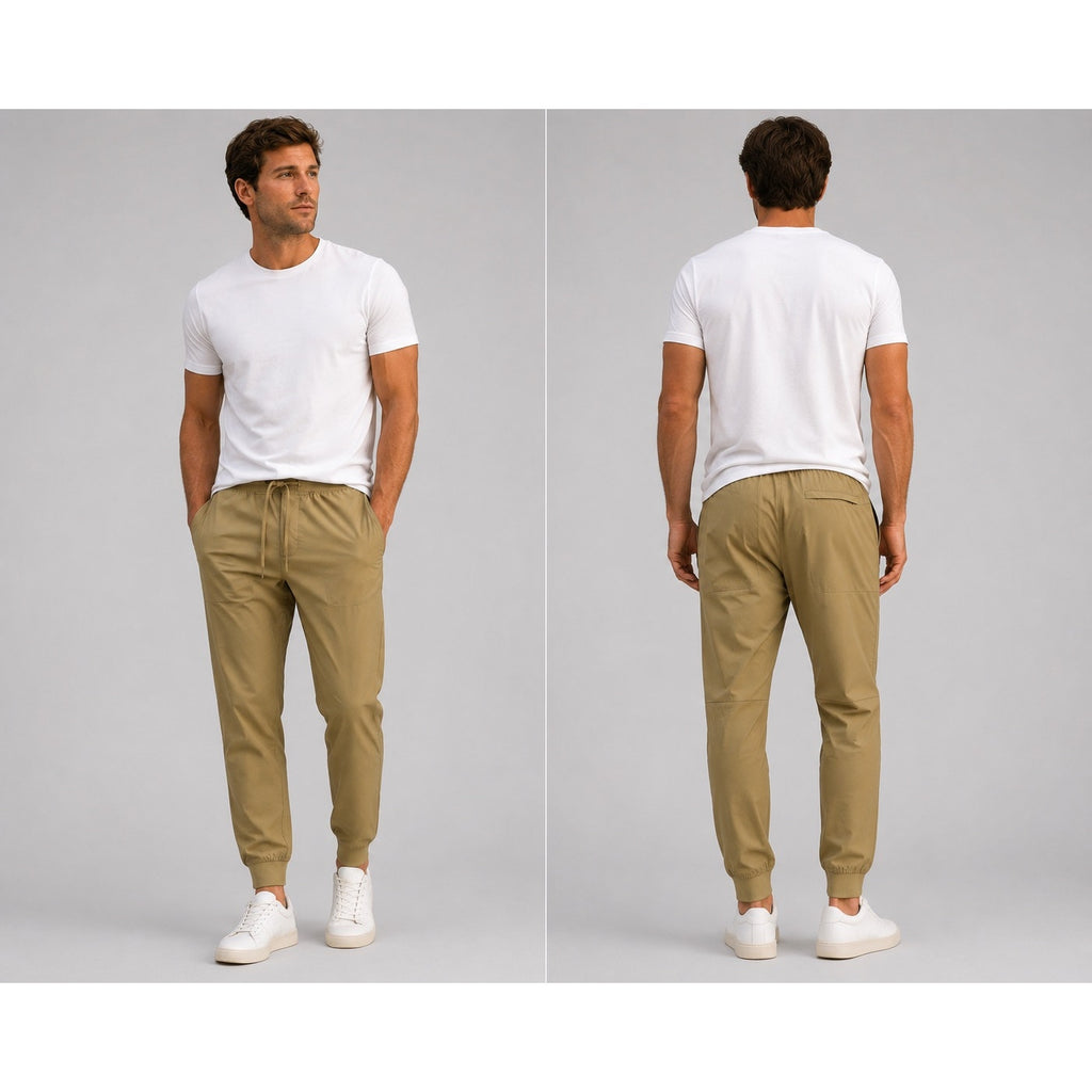 Lululemon ABC Warpstreme Joggers in Tan — Size Large // Preowned