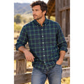 Ralph Lauren Denim & Supply Y2K Plaid Regular Fit Long Sleeve Button Down Shirt — Size XL // Preowned