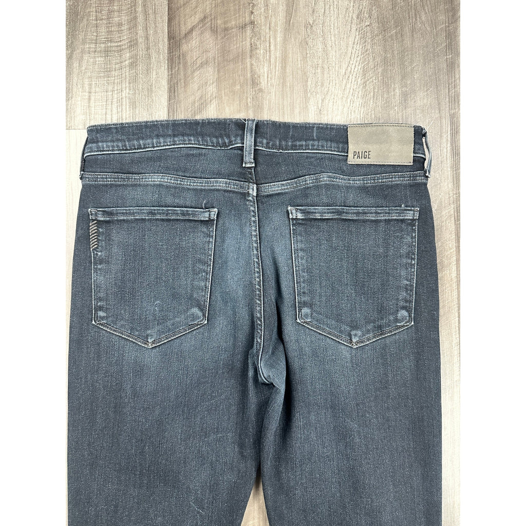 Paige Lennox Slim Straight Jean in Chrisman — Size 32
