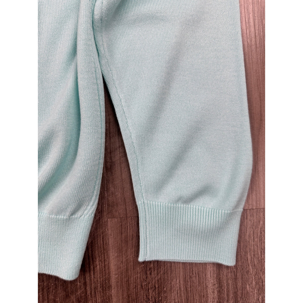FootJoy Half-Zip Golf Sweater in Mint — Size XL