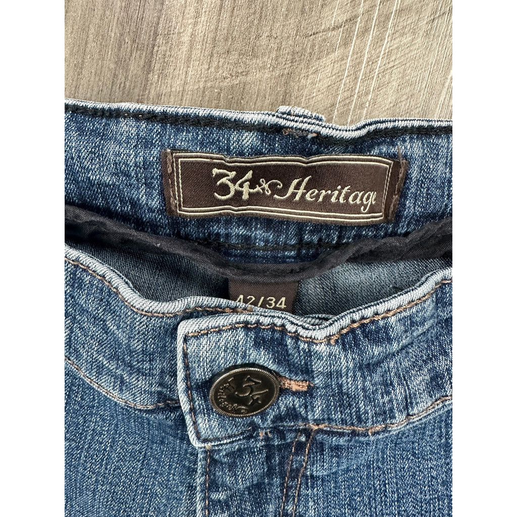 34 Heritage Charisma Relaxed Straight Jeans in Blue — Size 42x34 // Preowned